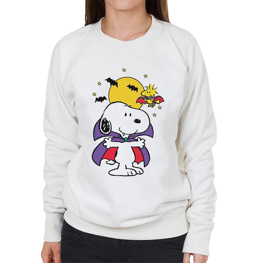 Peanuts Halloween Snoopy Vampire Women's Sweatshirt