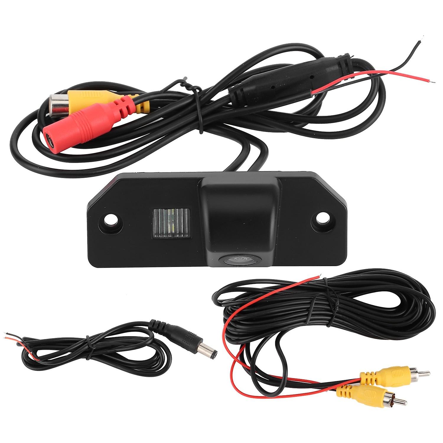 CCD Rear View Camera HD Reverse Dynamic Track Backup Cam Fit compatible with compatible withd Focus 