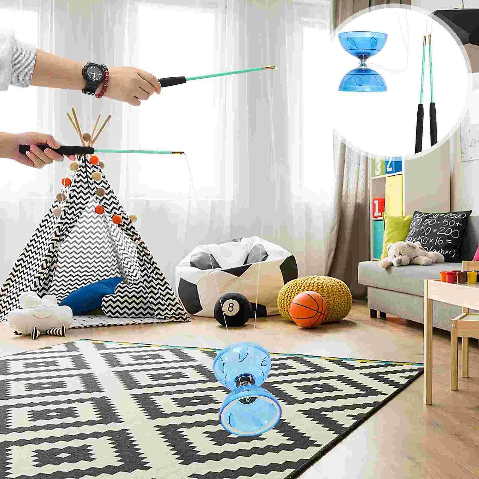 סיני Yoyo טריפל מיסב Diabolo מקצועי Jling Diabolos לילדים מבוגרים מסיבה טובות Fiess זריזות יו-יו