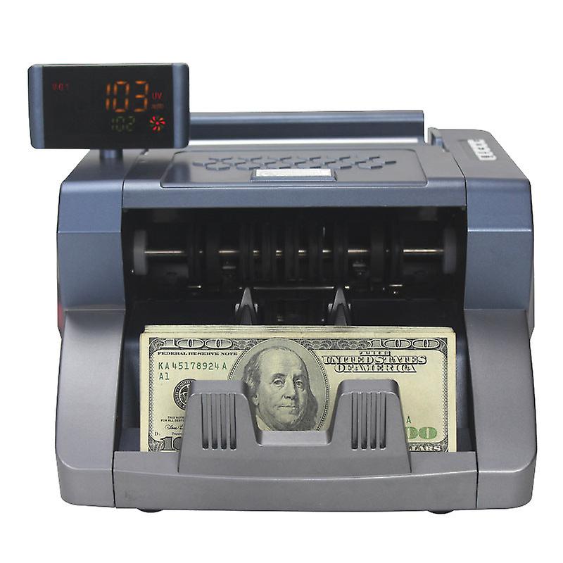 8810C Rechargeable Banknote Counter With Rotating Display Screen For Checking Multiple Currencies, Detecting Us Dollars And Euros