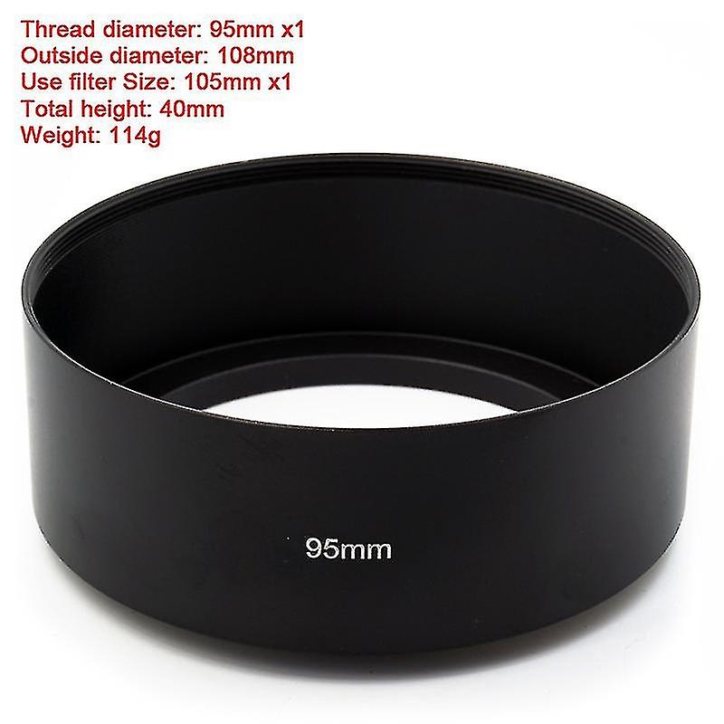 67MM PARALUCE METALLO NERO BLACK per TELEOBIETTIVO metal lens hood telephoto alluminio teleobiettivi tele obiettivo lente ottica parasole diametro filtro 67 MM compatibile tappo filtro