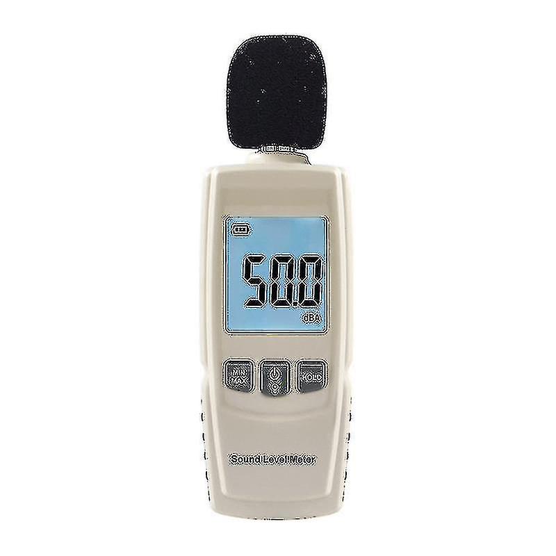 Digital Sound Level Meter, Digital Decibel Tester 30-130db(a) Range,sound Level Meter Decibel Meter With Lcd Display For Home, Office, Facto [free Shi