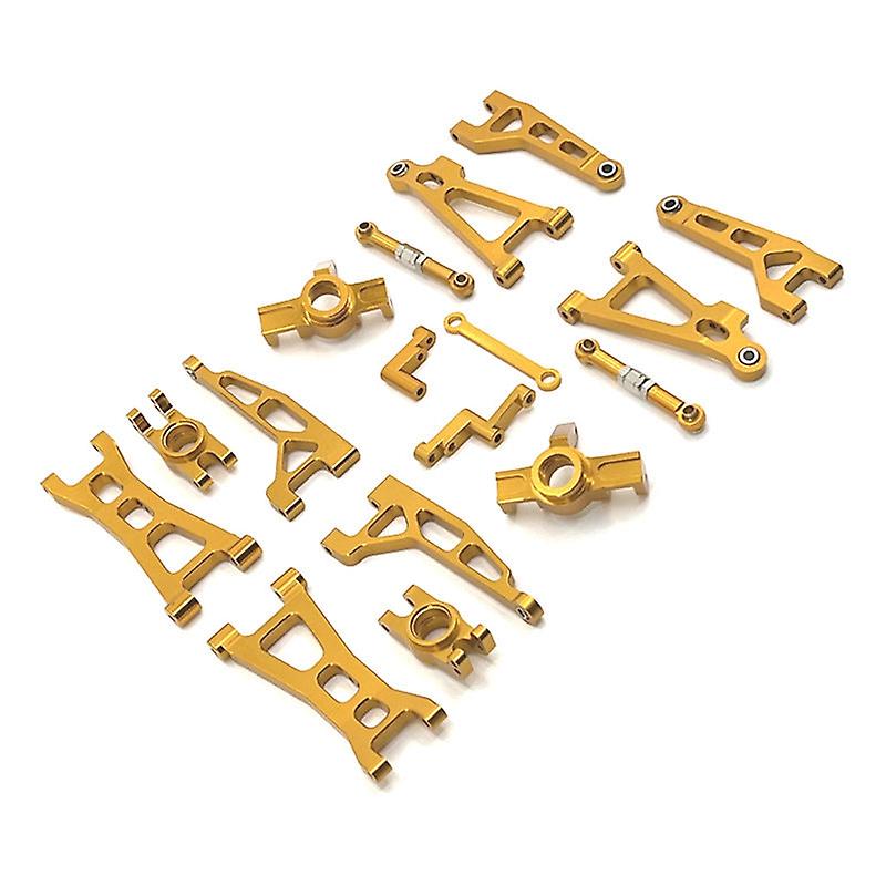 Swing Arm Steering Group Cup For 16207 16208 16209 16210 H16 Remote Control Car Parts Metal Upgrade Kit,blue