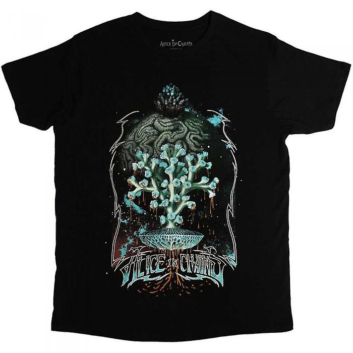 Alice In Chains Unisex Adult Spore Planet T-Shirt