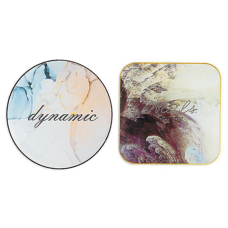 2pcs Diy Nail Art Palette