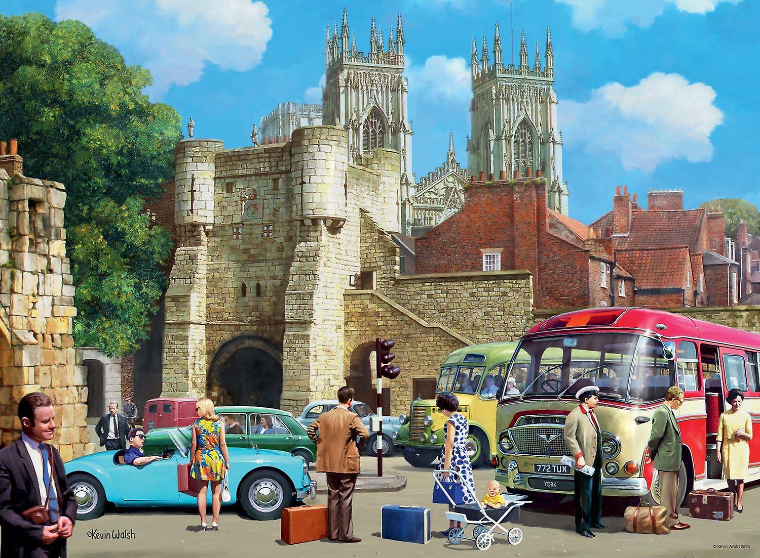 Ravensburger Day Out in York Jigsaw Puzzle (500 Pieces)