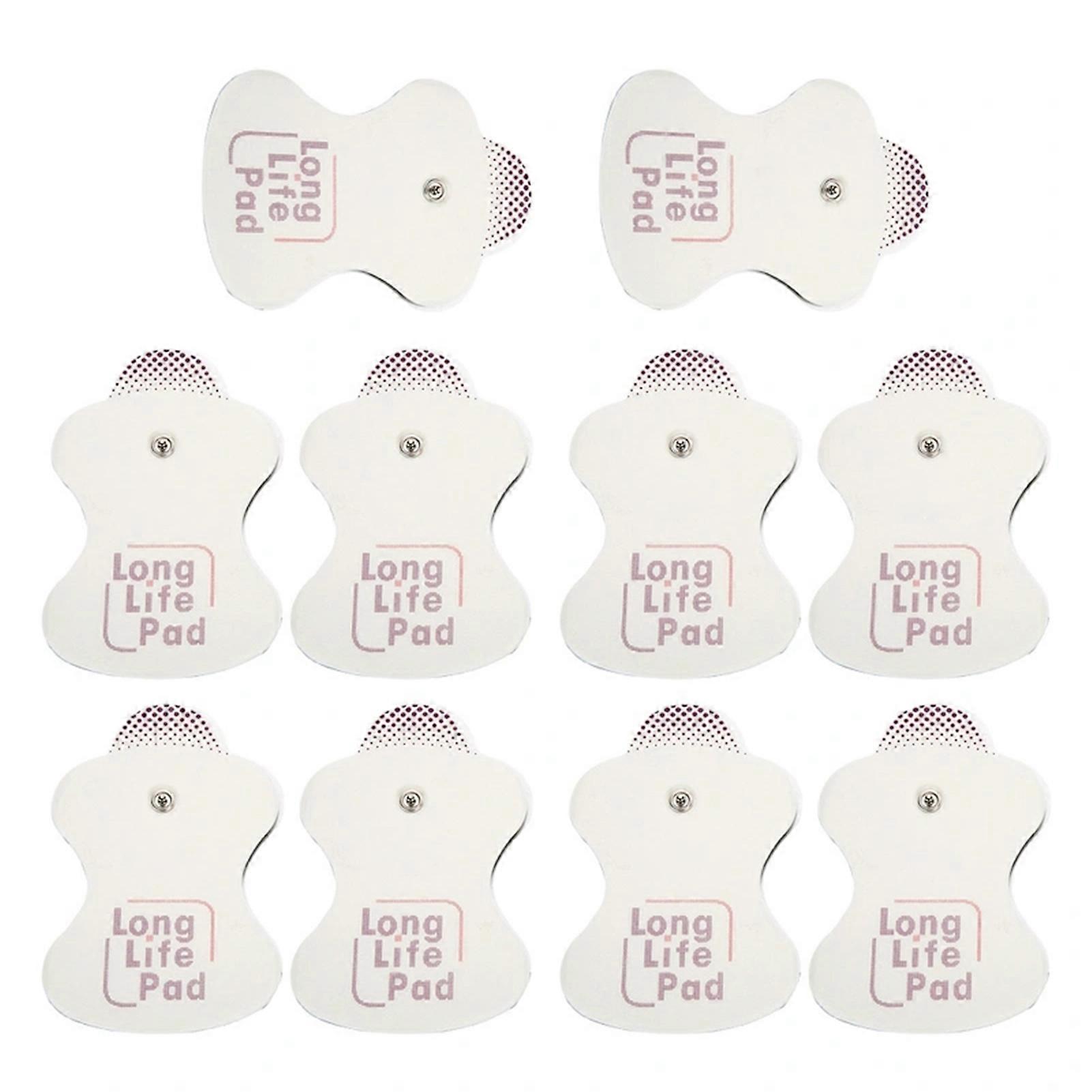 2.2MM Button Type Foam Electrode Patch Long Lasting Snaps Electrodes Pad for TENS Devices
