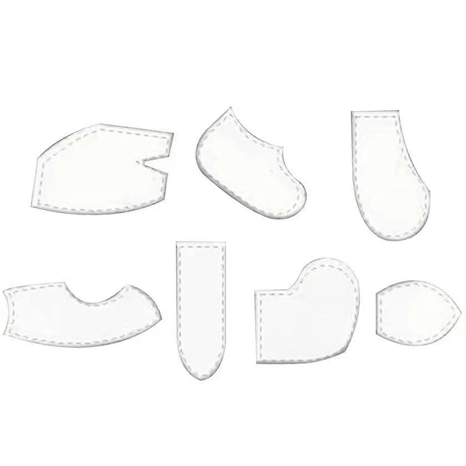 7Pcs Template Ruler Memory Rabbit Template Set Easy-to-use Acrylic Quilting Templates for DIY Supplies