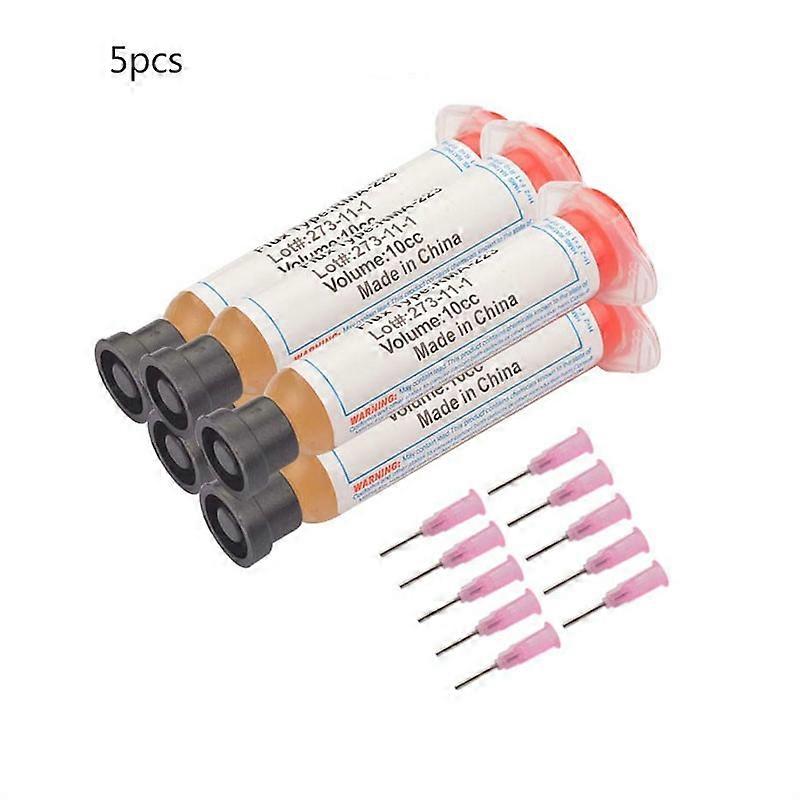 JimBon 2/5/8/12pcs 10cc RMA-223 For Chips Computer Phone LED BGA SMD PGA PCB Solder Soldering Paste Flux Grease DIY Repair Tool