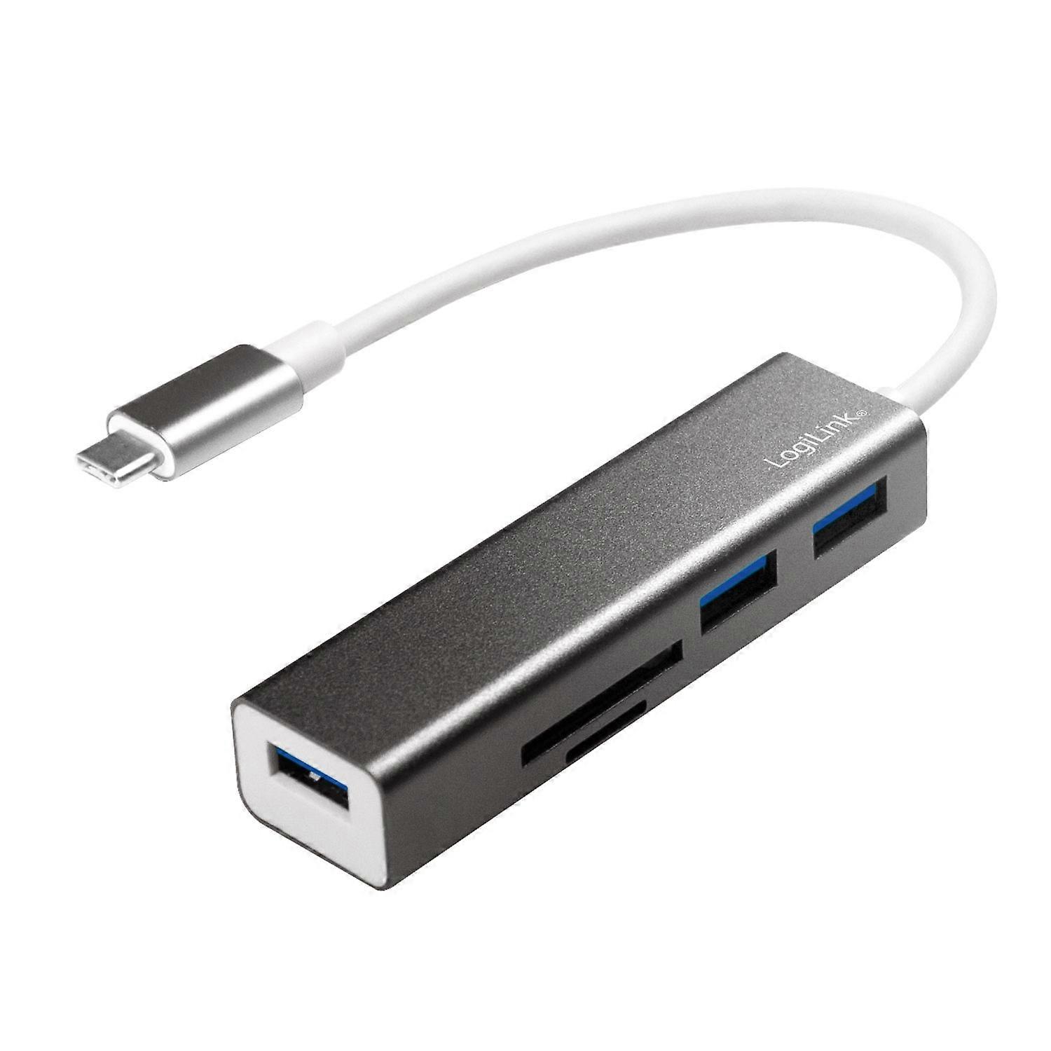 USB-C-Hub 3 Anschluss + Speicherkartenleser