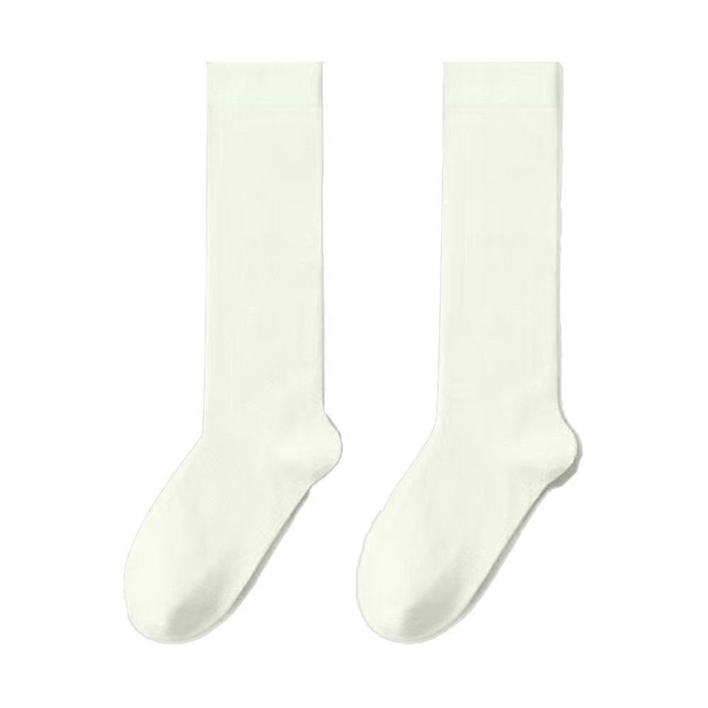 Bas hauts en soie transparente