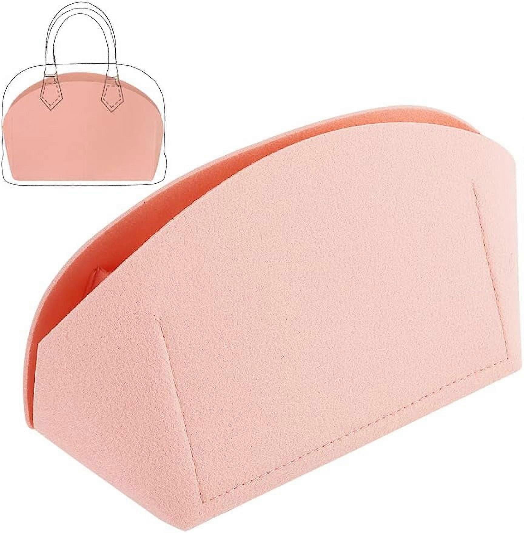 Felt Handbag Organizer Insert for LV Alma BB Shell Shaper Tote Bag Organizer Portable Felt Liner Tidy Organizer Bag in Bag Multiple Compartments Inter