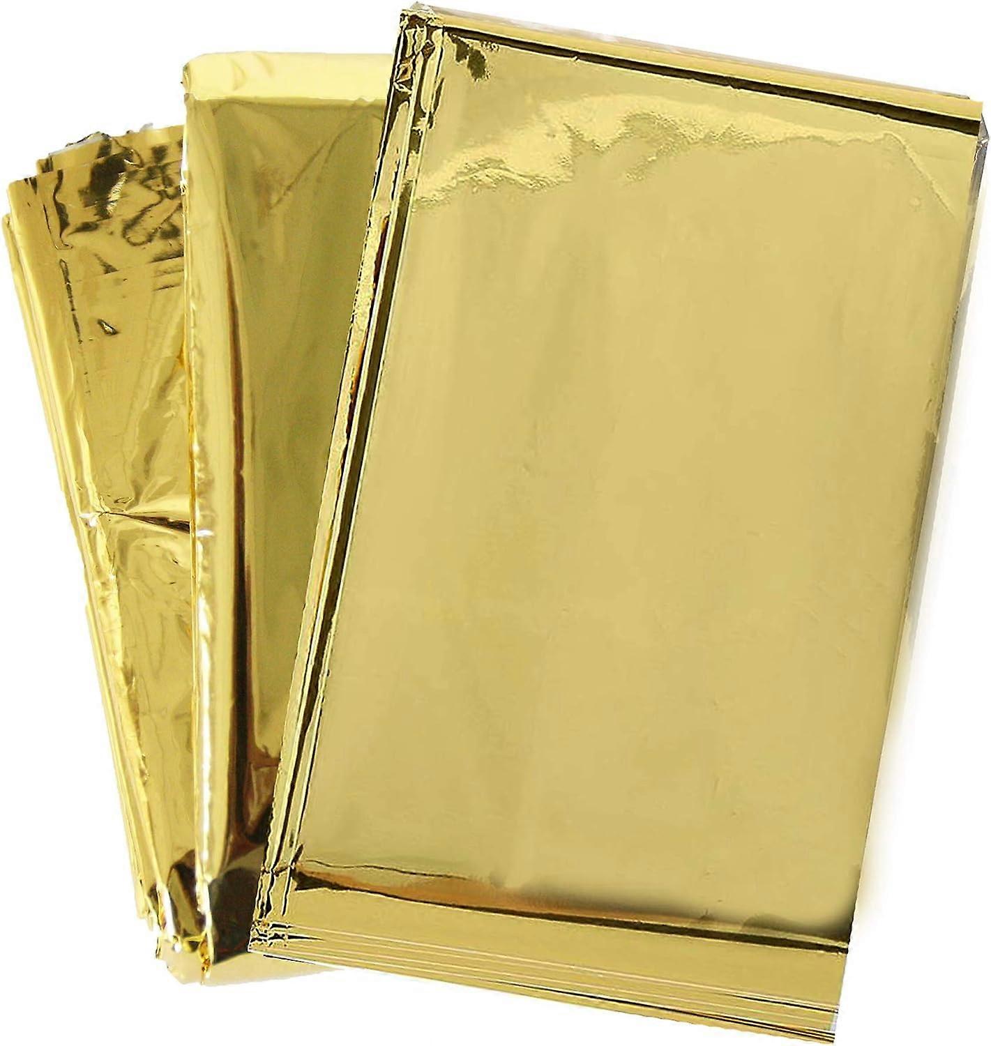 ニルヴァーナサバイバルPETアルミニウムフィルムブランケットアウトドアキャンプ防湿マット応急処置レスキュー反射