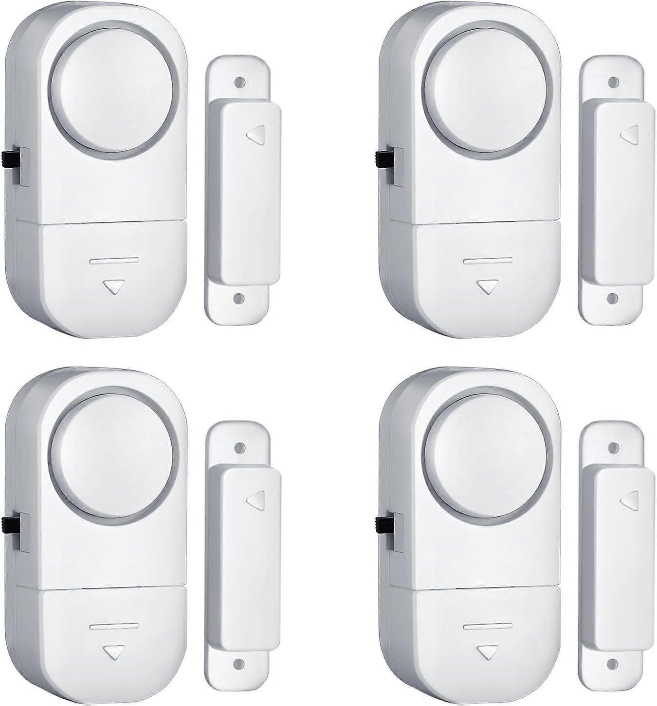 Door Window Alarm, 90DB Door Alarms for Kids Safety, Wireless Sensor Door Window Burglar Alarm-Window Pool Alarms for Home