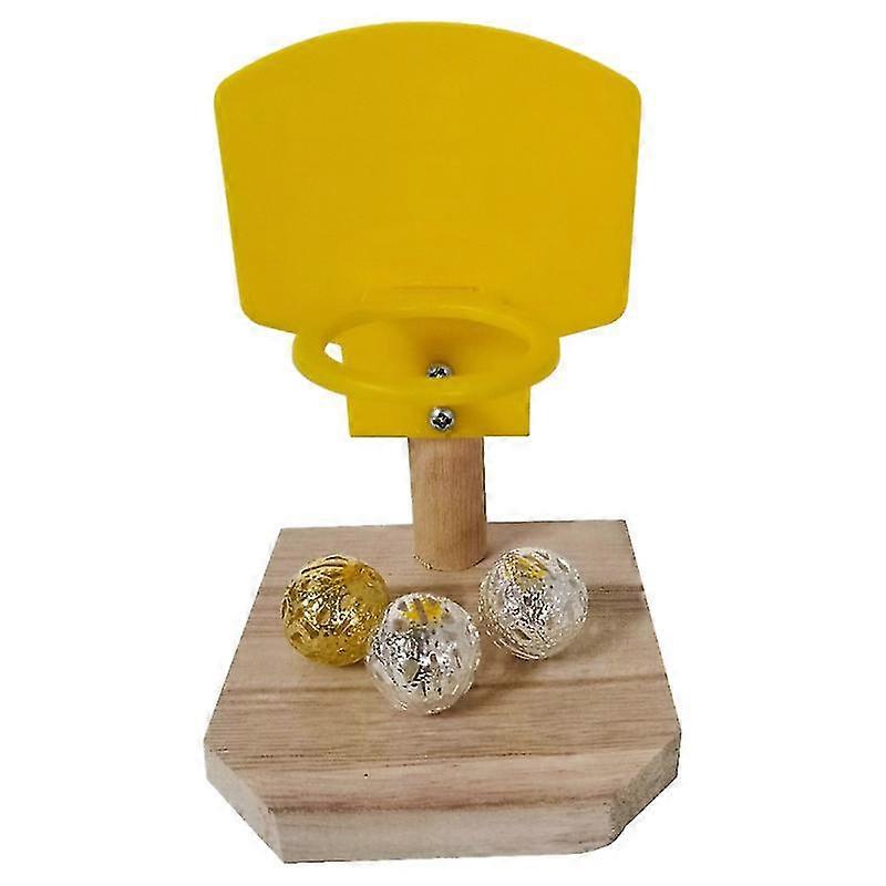 1 set of parrot training basketball pet birds chew toy activity exercise toys