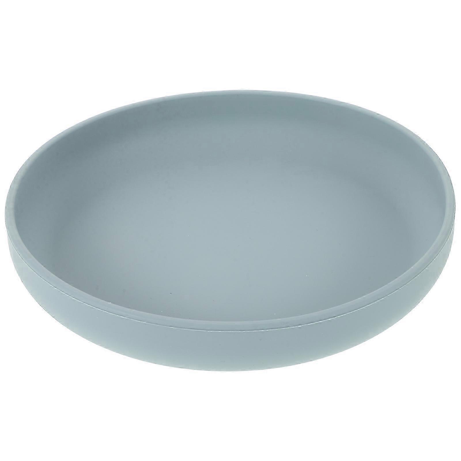 Silicone Scoop Plate Elderly Care Spill-Proof Plate with Suction Cup Base Disabled Non-Slip Tableware-Yvan