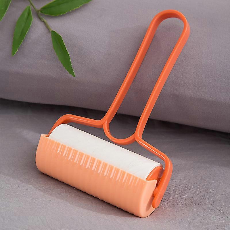 Sticky Hair Device with Lid Dustproof Oblique Tear Design Ergonomic Handle Pet Dog Cat Hair Remover