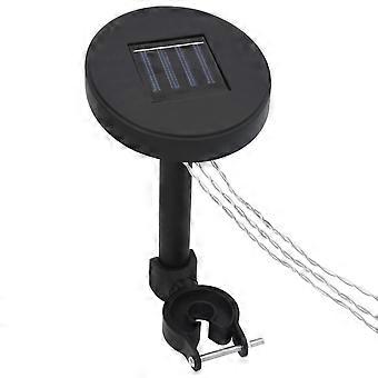 Pavillon LED-Lichterkette mit Solarpanel