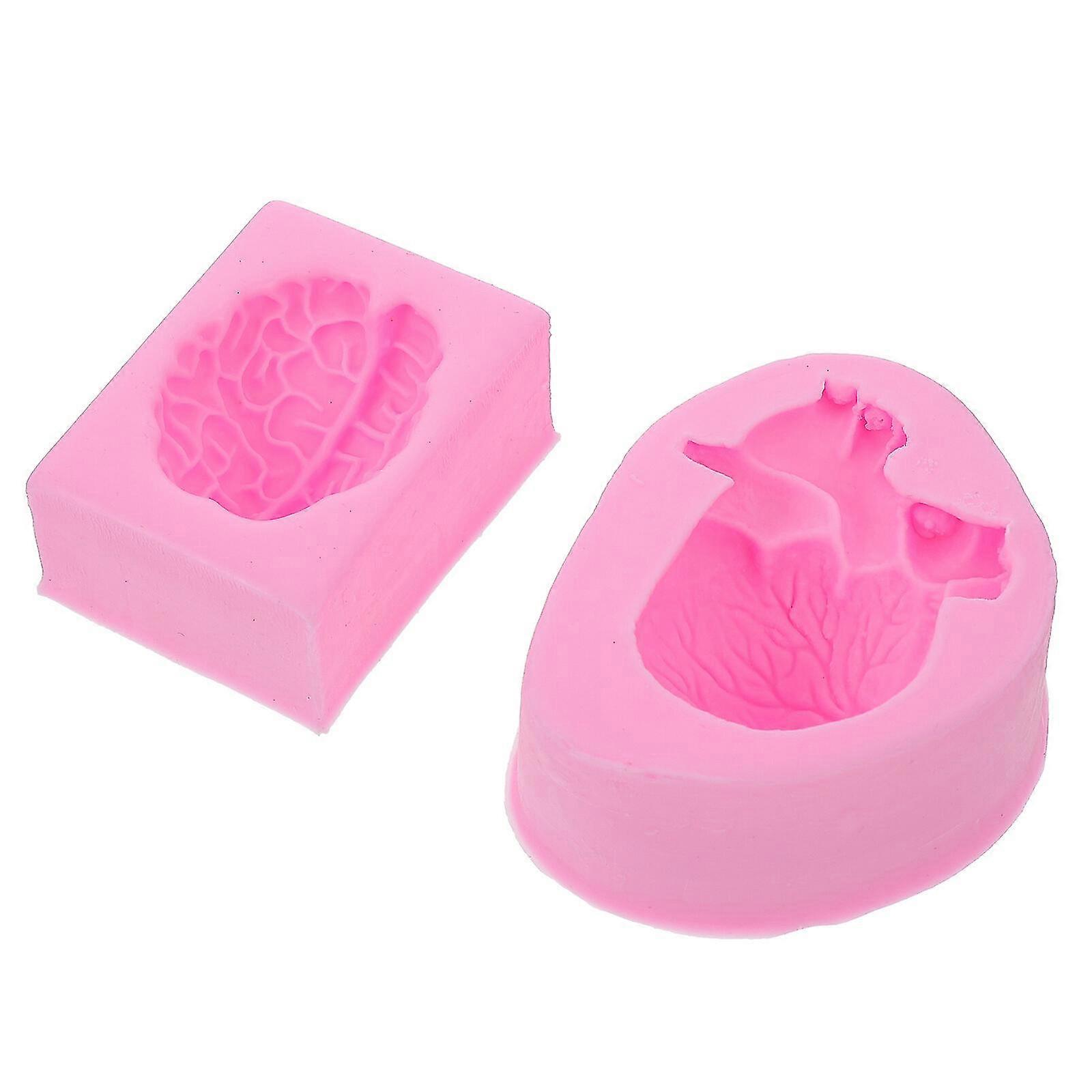 2pcs Imitat Mold Silic Mold Diy Ba Mold Bakeware