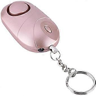 ZK-Personal Safety Alarm Keychain Emergency Self-Defense Alarm with Mini LED Light/ Loud 130dB Siren/Suitable for Girls/Kids/Old People