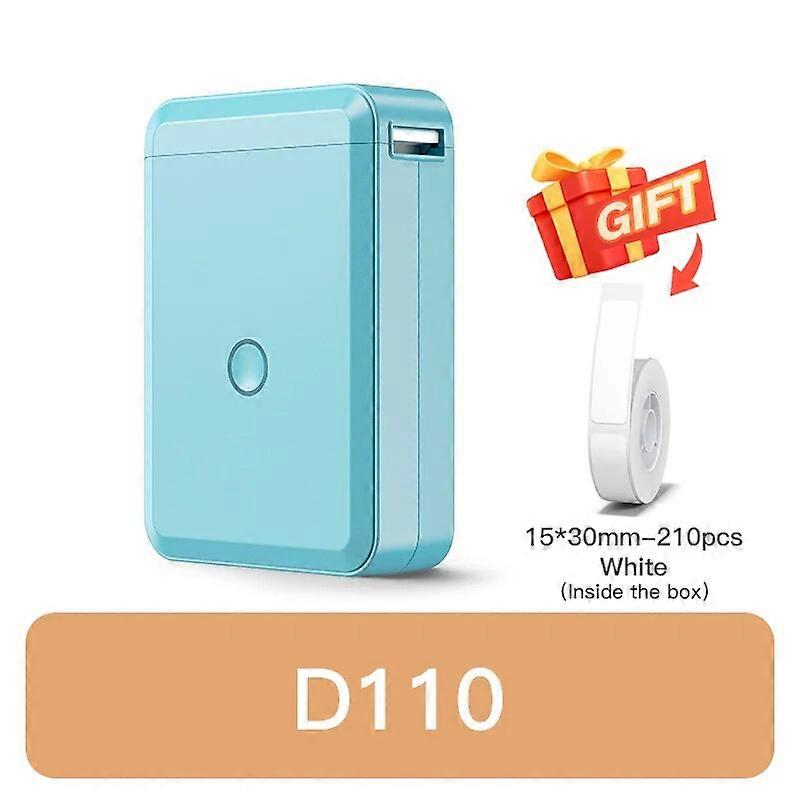 Niimbot D110 Mini Portable Thermal Printer Smart Pocket Self-adhesive Label Printer Bluetooth Price Label Sticker Maker For Home