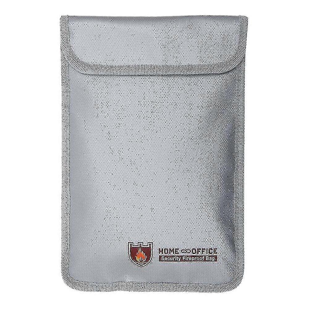Document Case Cash Box Security Waterproof Fireproof Bag