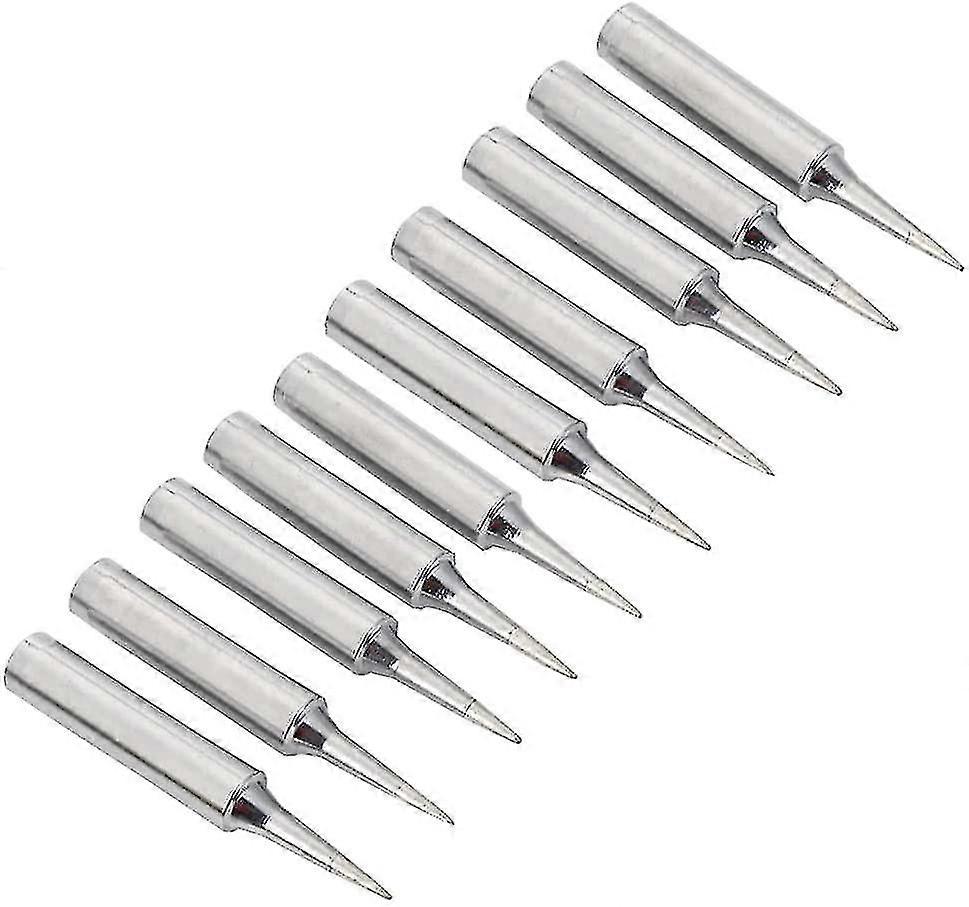 10pcs 900m-ti Soldering Iron Tips Solder Iron Replacement Tip For 900m Station Tool For Hakko, Tenma, Atten, Quick, Aoyue, Yihua Soldering Station(900