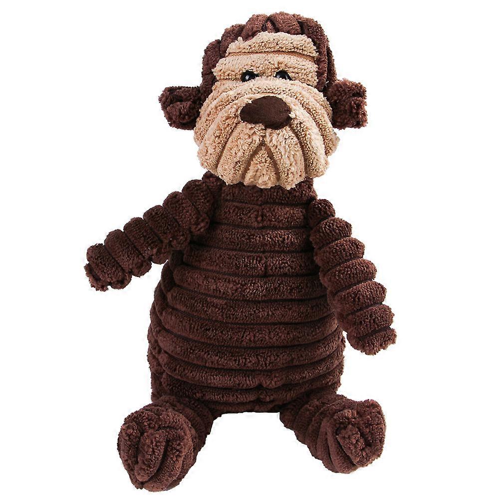 Plush Dog Toy Interactive Stuffed Crocodile Dog Toys for Boredom Cute Squeaky Dog Chew Toys for Puppy