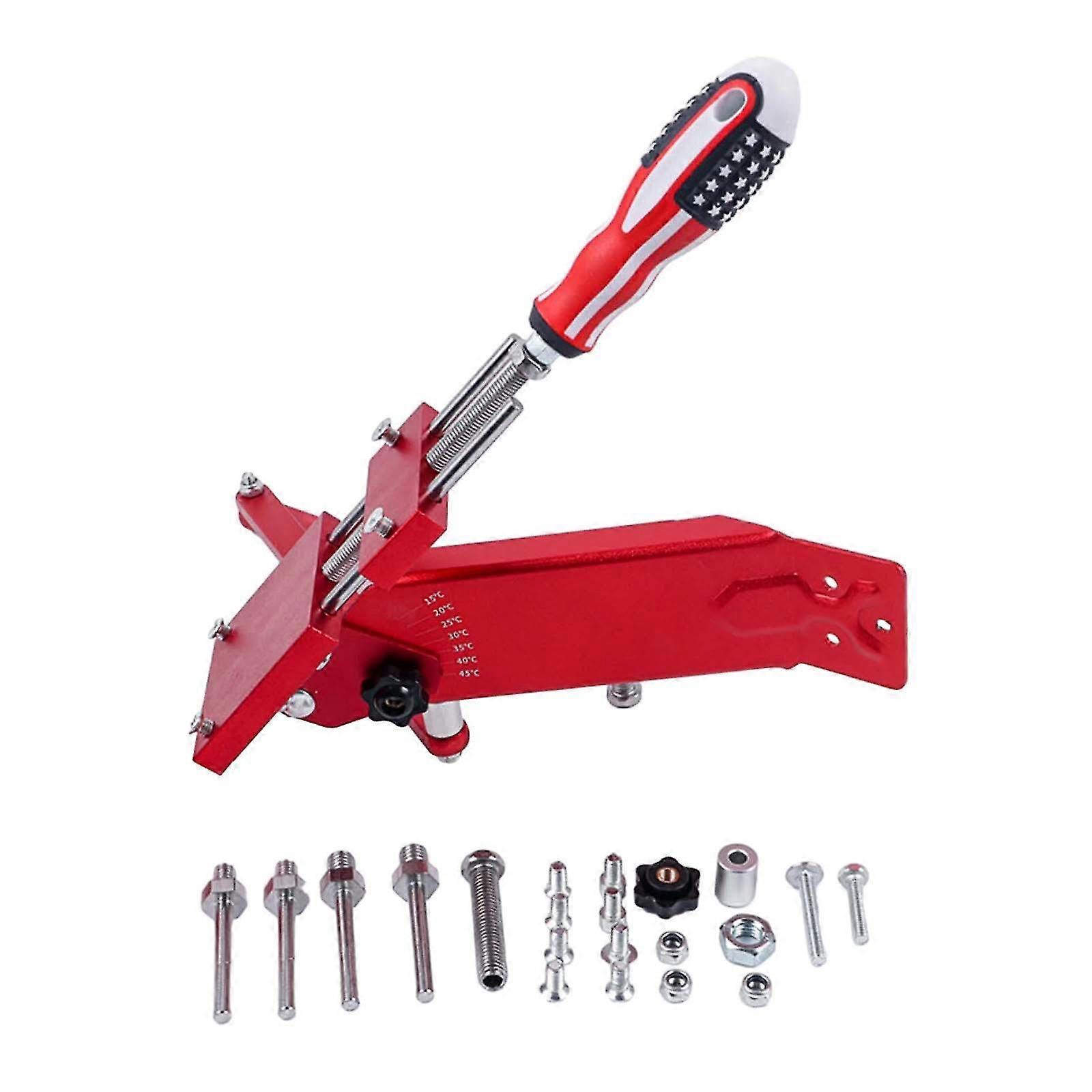 Lawn Mower Blade Sharpener 15-45 Adjustable Aluminum Alloy Portable For Right And Left Hand Blade Accessory Easily Install