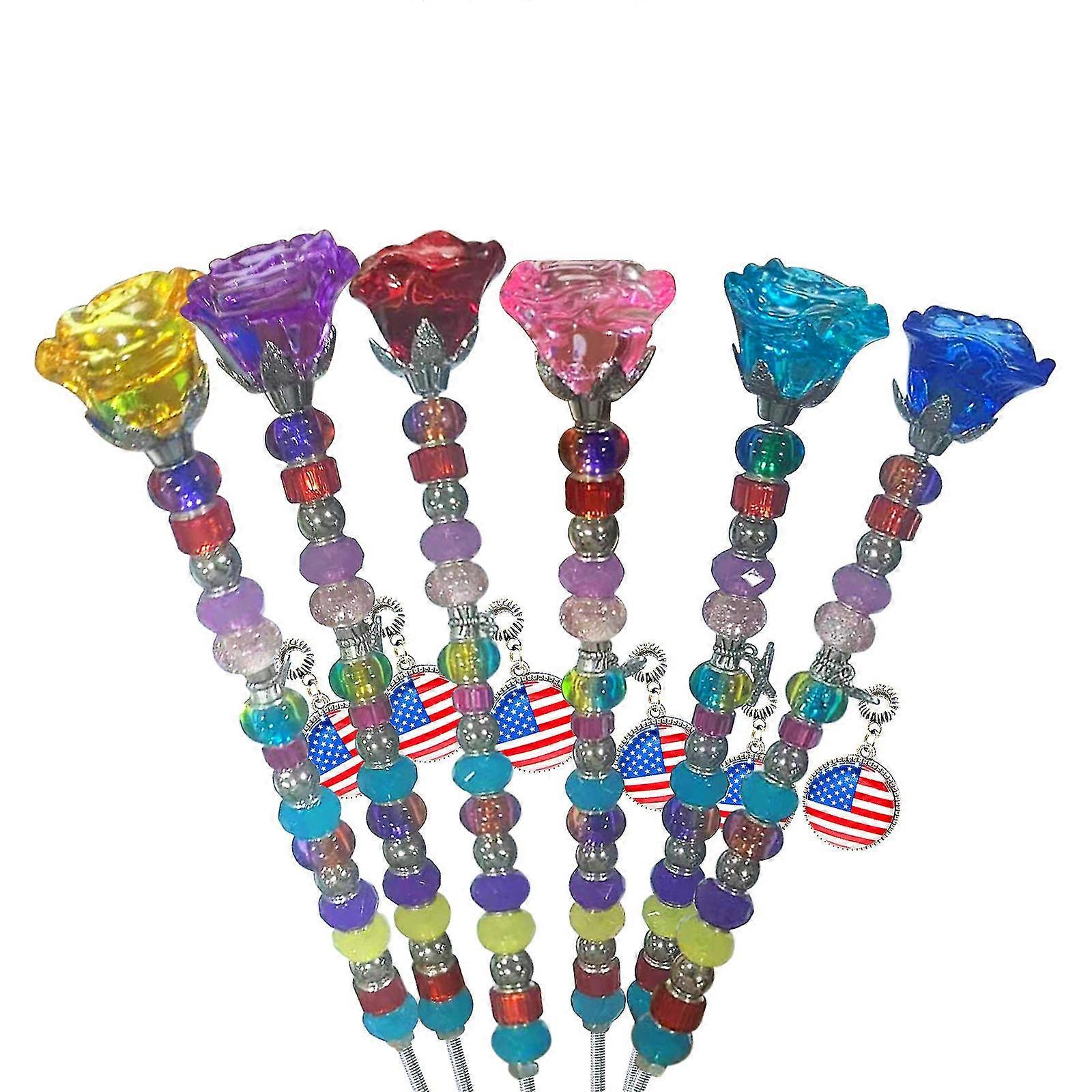 Rose Beads Handmade Garden Beads For Independence Day Accessories