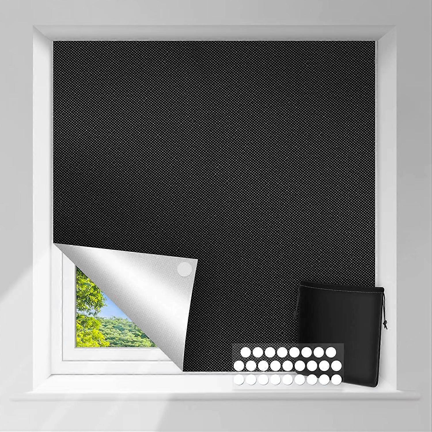 Blackout Curtains, Window Blackout Fabric Portable Blackout Roller Blind For Bedroom,baby Nursery