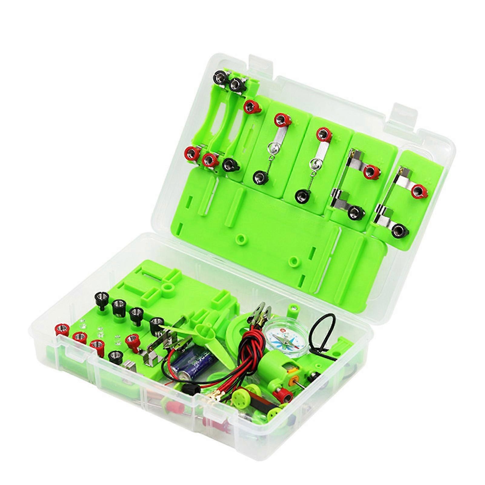 Portable Educational Electricity Circuit Magnetism Experiment Kits for Students KAESI