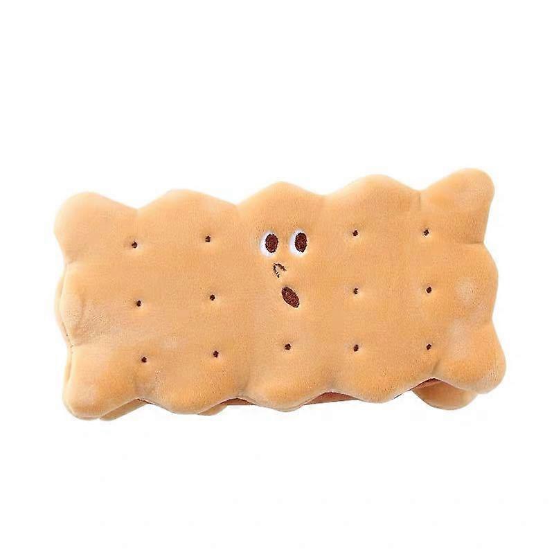 Stationery Pencil Box Biscuit Shape Plush