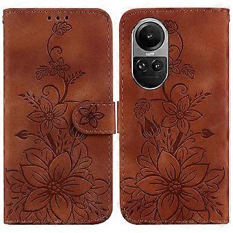 HAOYE Leather Folio Cover per OPPO Reno8 Pro (Reno 8 Pro) 5G