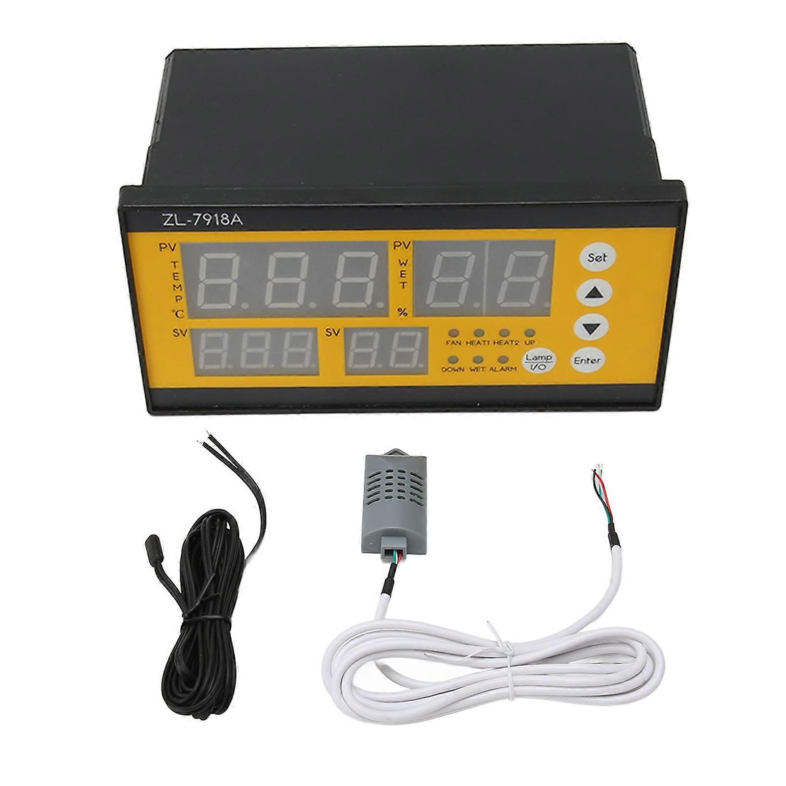 Egg Incubator Controller Humidity Temp Control Precise Full Automatic Hatcher Controller 100 to 240V YEMMA