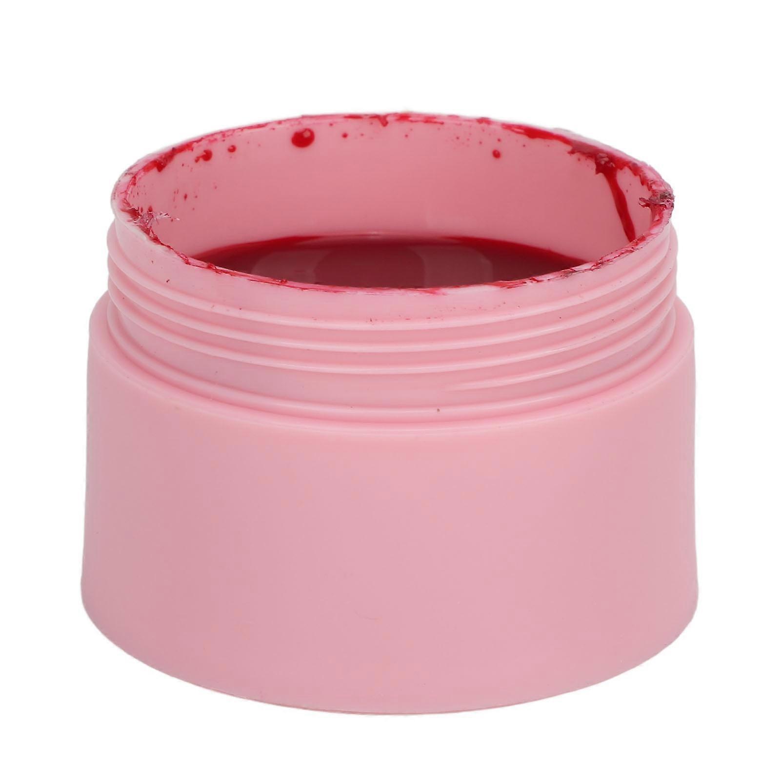 2Pcs Temporary Tattoo Paste Long Lasting Waterproof Hand Painting Drawing Paste Cream for Home Tattoo Salon Red