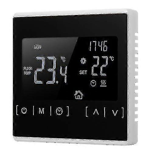 Electric Floor Heating Temperature Controller Lcd Touch Screen Thermostat