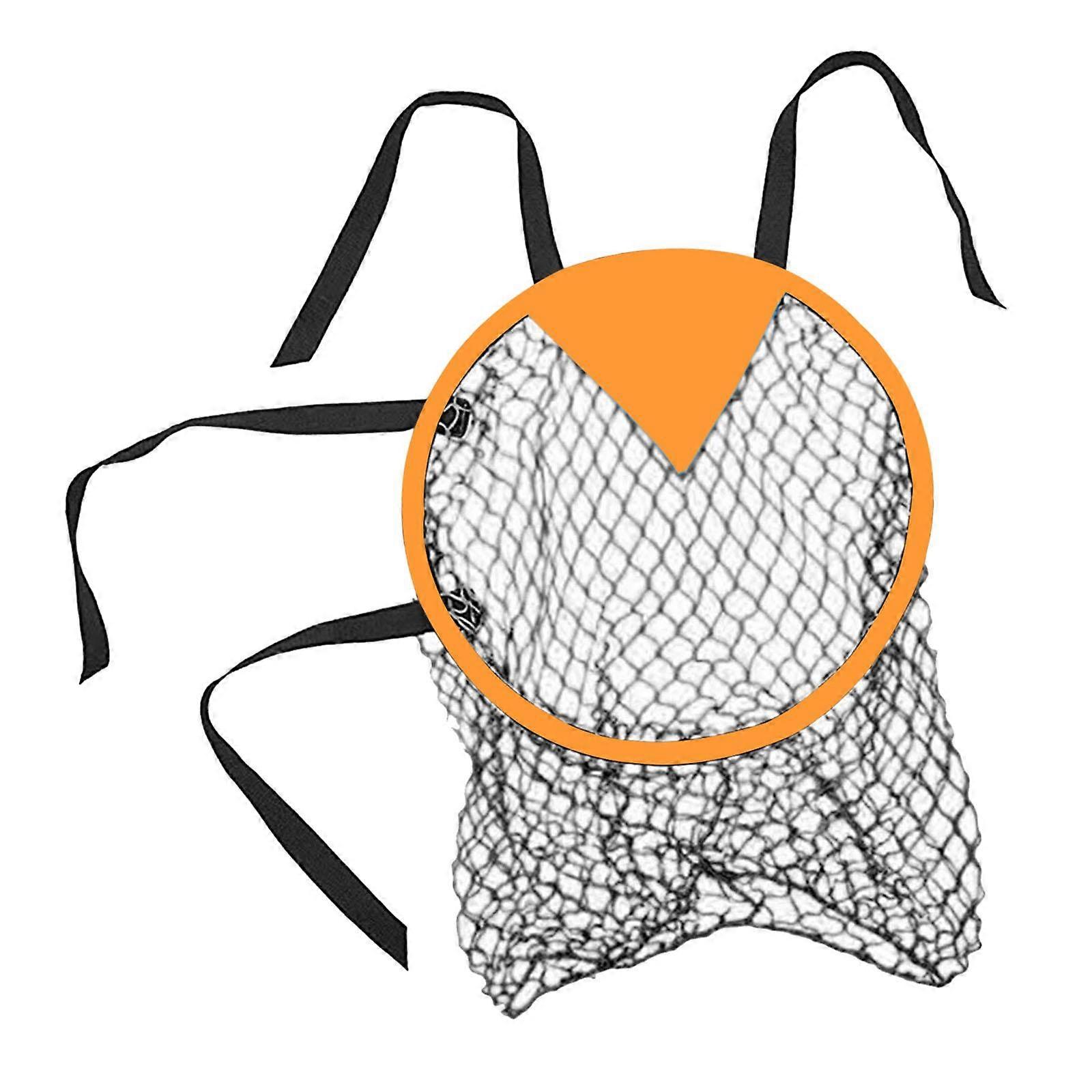 Football Training Net Dia.17.7inch Adjustable Straps Soccer Goal Target Net