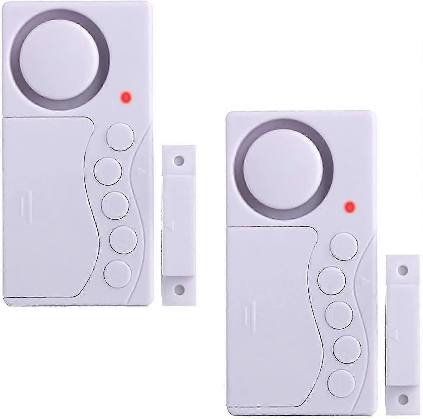 Alarm when freezer door opens, security window alarm, 4 in 1 sensor doorbell opens
