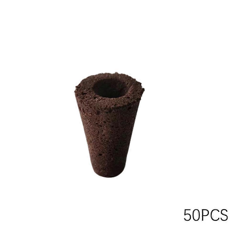 50pcs Soilless Seeding Starting Blocks Breathable Grow Seedling Garden Cubes for All Type Plants
