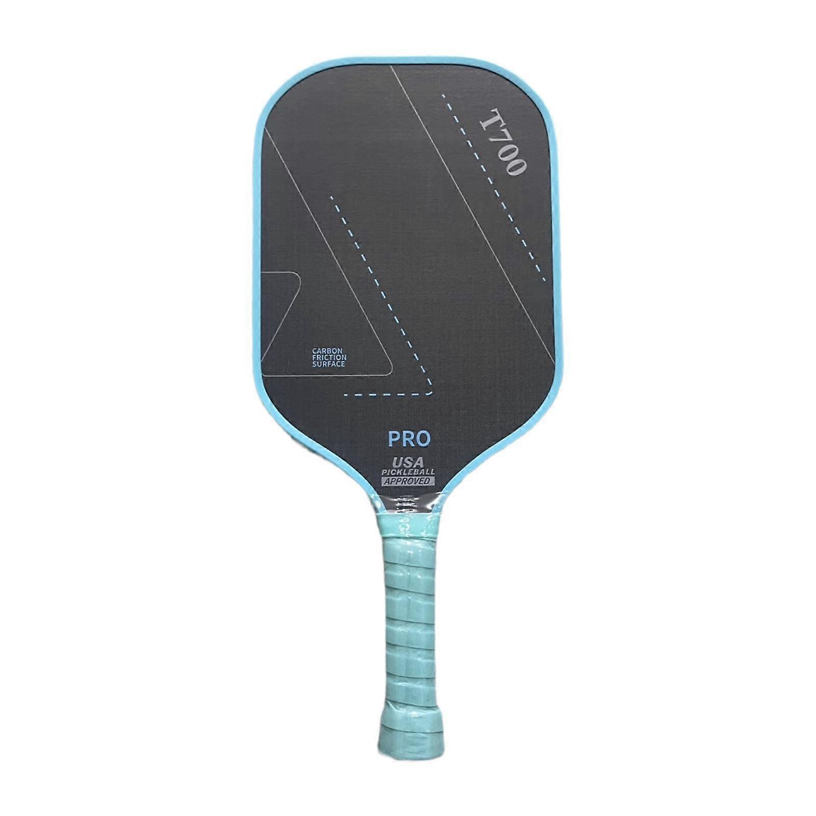 Carbon Fiber Pickleball Paddle 16mm Polypropylene Core for Control Men Women Blue