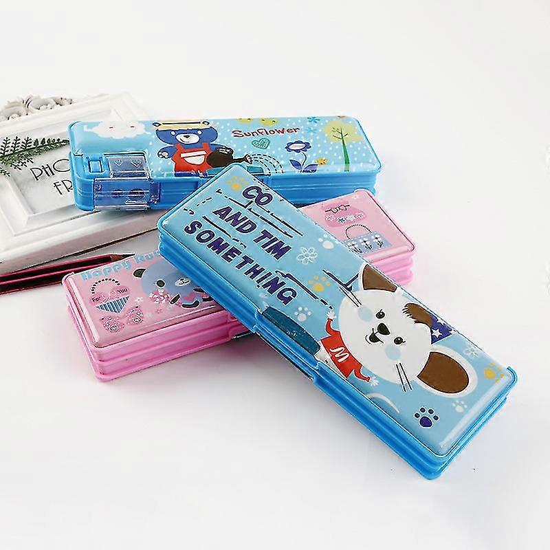 Pencil Box Stationery Kit for Kids + Pencil Gripping Book – Early Learning & Writing Skills Set