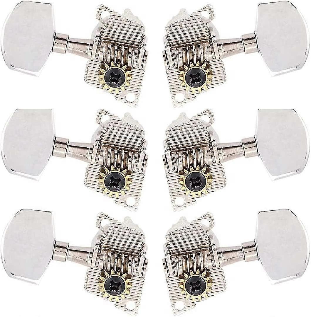 6pcs Guitar Tuning Peg Knobs Tuning Keys Tuners Machine Heads Tuner For Electric Acoustic Gift