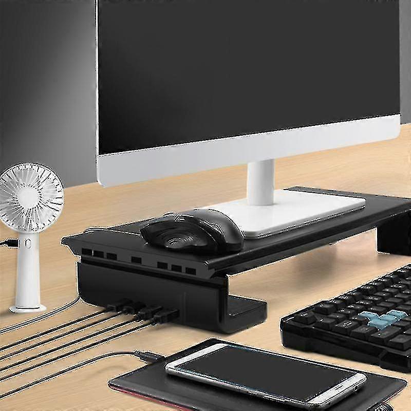 Weihnachts-Multifunktions-Basishalter, Desktop-Monitorständer, Computerbildschirm, Aufbewahrung
