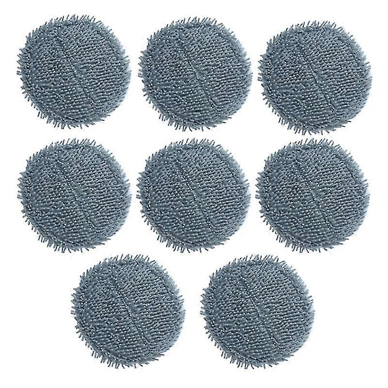 8pcs Mop Cleaning Cloth For Household Suction And Mopping Machine Mop
