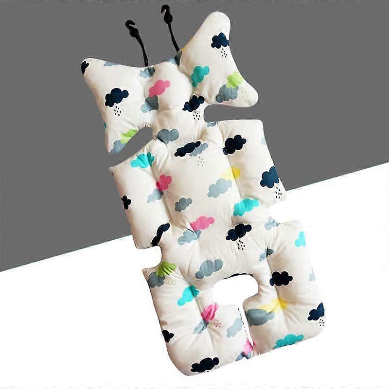 ベビーカーマット両面シートクッションハイチェアダイニングチェアプラムカーマットレスキャリッジシートパッドベビーカーマットアクセサリー