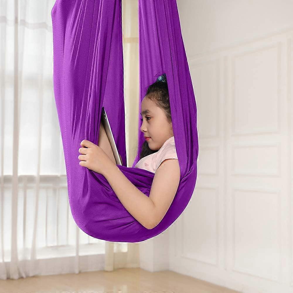 Children's swinging hammock, indoor swing elastic Cuddle Hammock