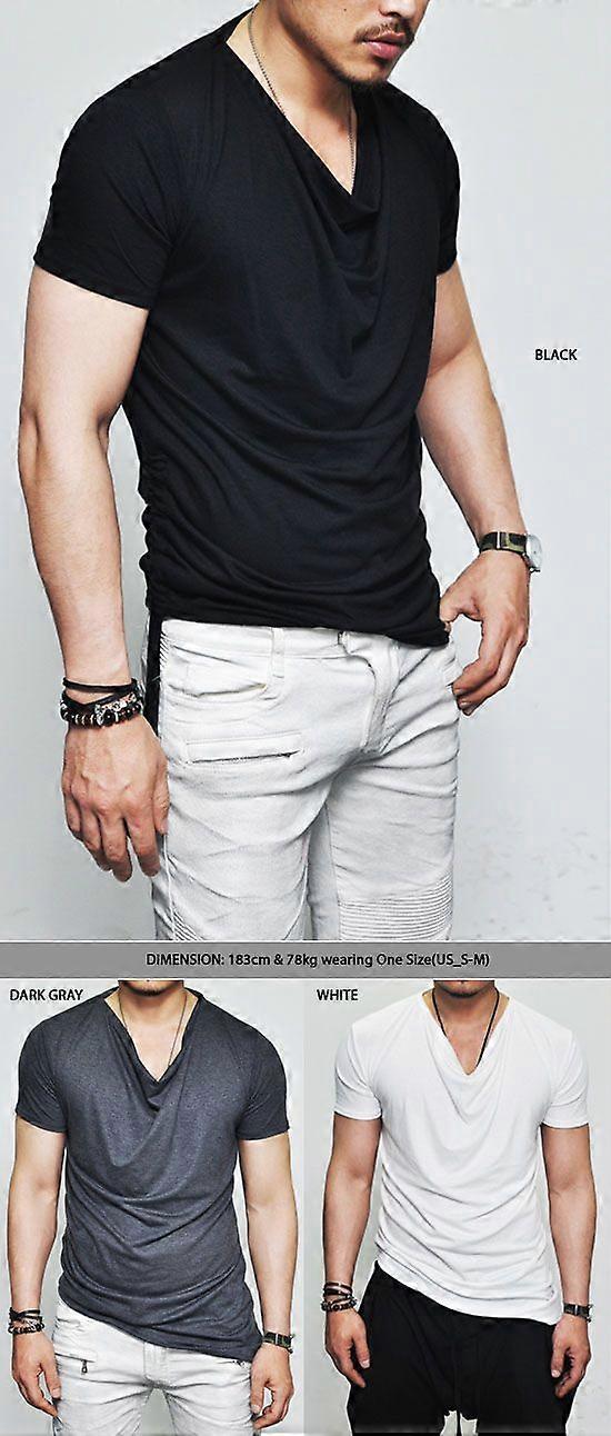 Férfi új stílusú rövid ujjú póló