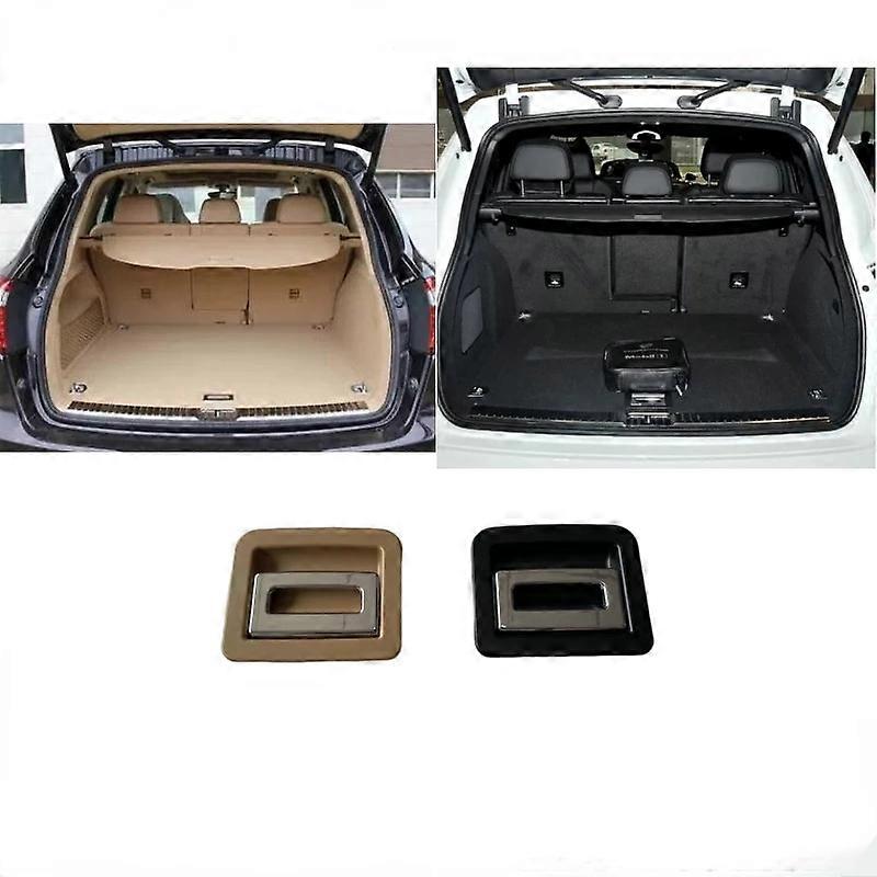 For Porsche 2010-17 Cayenne Spare Tire Cover Handle Trunk Carpet Handle Electroplated Handle
