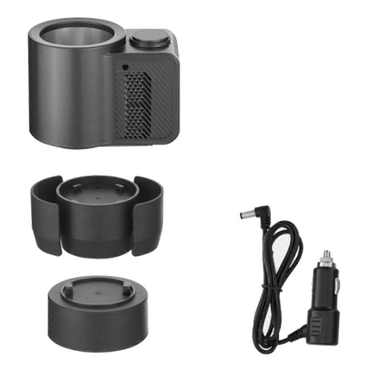 12V Car Smart 2-In-1 Heating Cooling Cup Intelligent Beverage Holder Cooling Heating Cup with Temperature Display